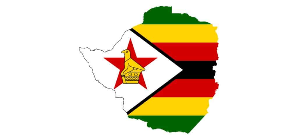 zimbabwe outline