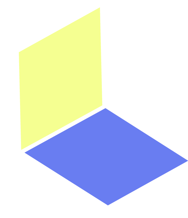 Pattern Logo Element blue yellow