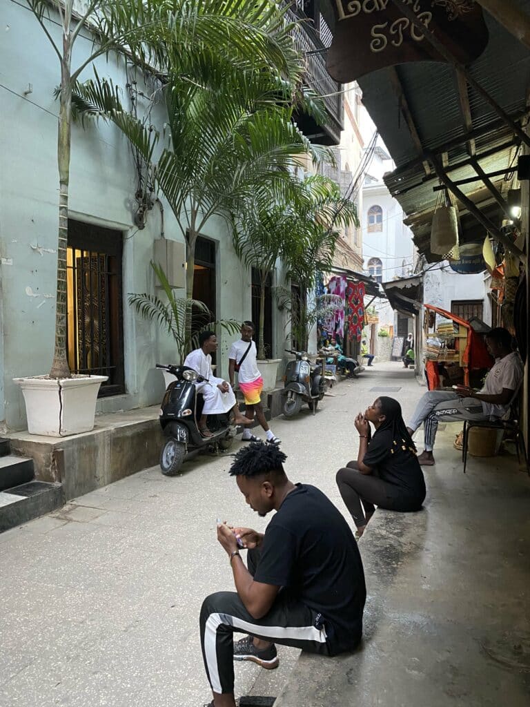 Interview location: in the streets of Stone Town, Zanzibar